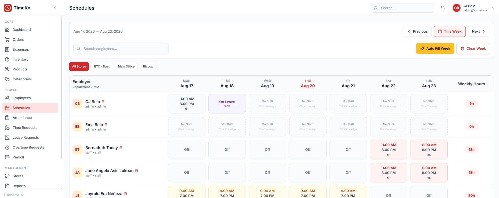 TimeKo - Offline-First POS & Operations Platform screenshot